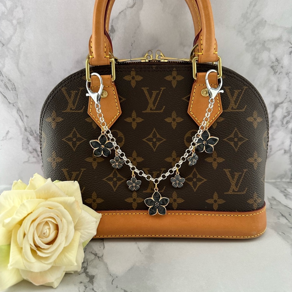 Handmade Bag Charm. For Designer/Luxury Bags.(Displayed on bag for reference)
